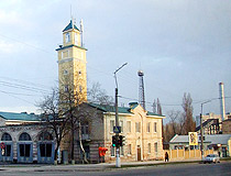 Fire station in Kremenchuk
