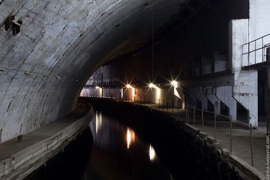 base submarina subterrânea em Balaklava, Crimeia, Ucrânia foto 6