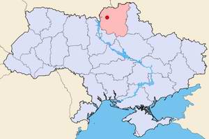 Chernigov (Chernihiv) Ukraine city map location picture