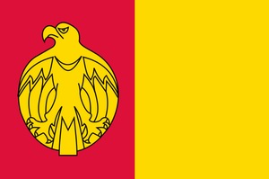 Kirovograd (Kirovohrad) Ukraine region (oblast) flag picture