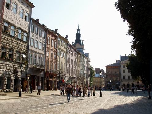 Lviv (Lvov) Ukraine city streets 1st photo