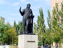 Monument to A.S. Pushkin in Berdyansk