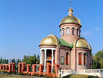 Church of St. Panteleimon the Healer at the base of the Berdyansk spit