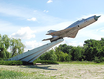 Bila Tserkva jet fighter monument