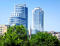 Skyscrapers in Dnipro