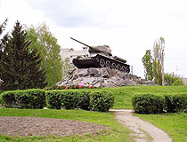 Tank T-34 monument