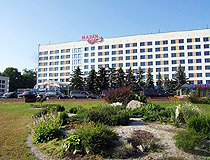 Ivano-Frankivsk city hotel view