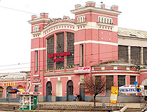 The central market of Kharkiv