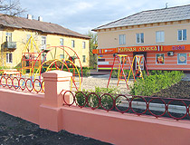 Cafe with a playground in Kramatorsk