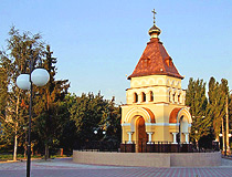 Chapel near the railway station in Kremenchuk
