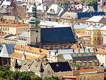 Picturesque roofs of Lviv