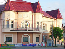 Mukachevo city street
