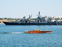 Russian Black Sea fleet ship