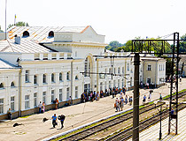 Stryi Railway Station