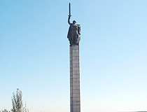 World War II memorial in Sumy