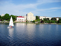 Ternopil Pond and Castle