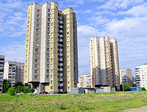 Apartment buildings in Vinnytsia