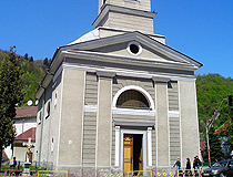 Zakarpattia oblast church view