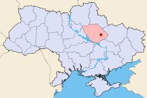 Poltava Ukraine city map location picture