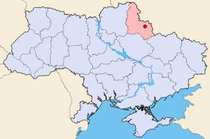 Sumy Ukraine city map location picture