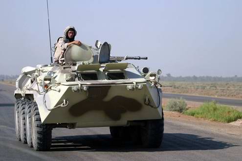 Armoured personnel carrier BTR-80