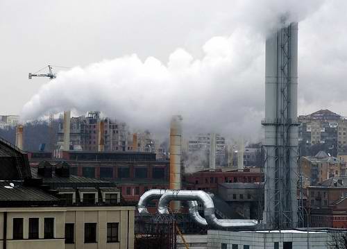 Ukraine economy industries near Kiev city picture