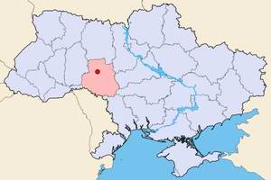 Vinnitsa (Vinnytsia) Ukraine city map location picture