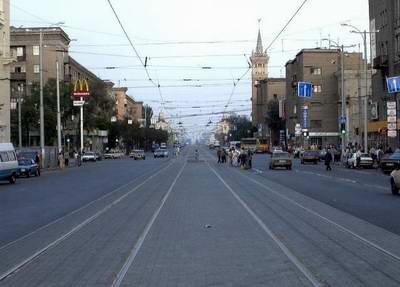 Zaporozhye (Zaporizhia) Ukraine city streets 1st photo