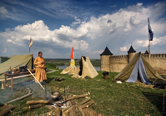 Battle of the Nations festival, Khotyn, Ukraine view 2