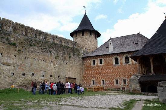 Ancient Khotyn fortress view 10