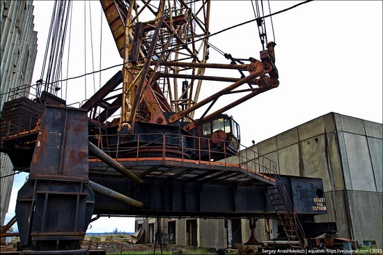 Abandoned Crimean nuclear power plant view 11