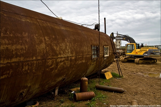 Abandoned Crimean nuclear power plant view 13