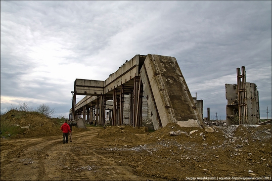 Abandoned Crimean nuclear power plant view 14