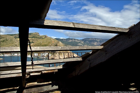 Abandoned military hospital, Balaklava, Crimea, Ukraine view 18