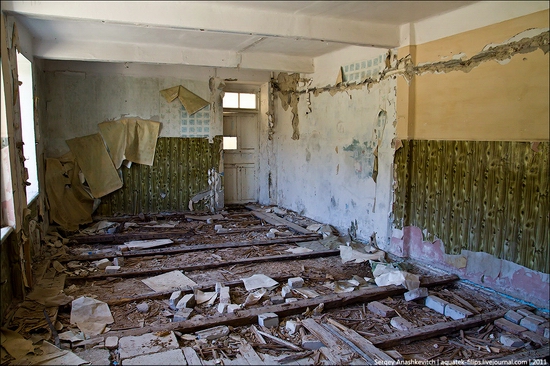 Abandoned military hospital, Balaklava, Crimea, Ukraine view 4