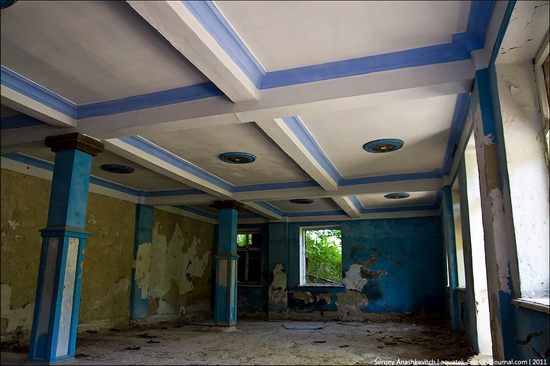 Abandoned military hospital, Balaklava, Crimea, Ukraine view 5