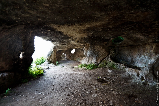 Eski-Kermen - medieval underground fortress-city view 11