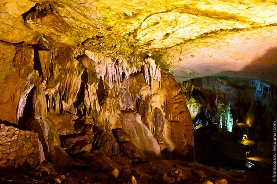 The Marble Cave, Crimea, Ukraine view 3