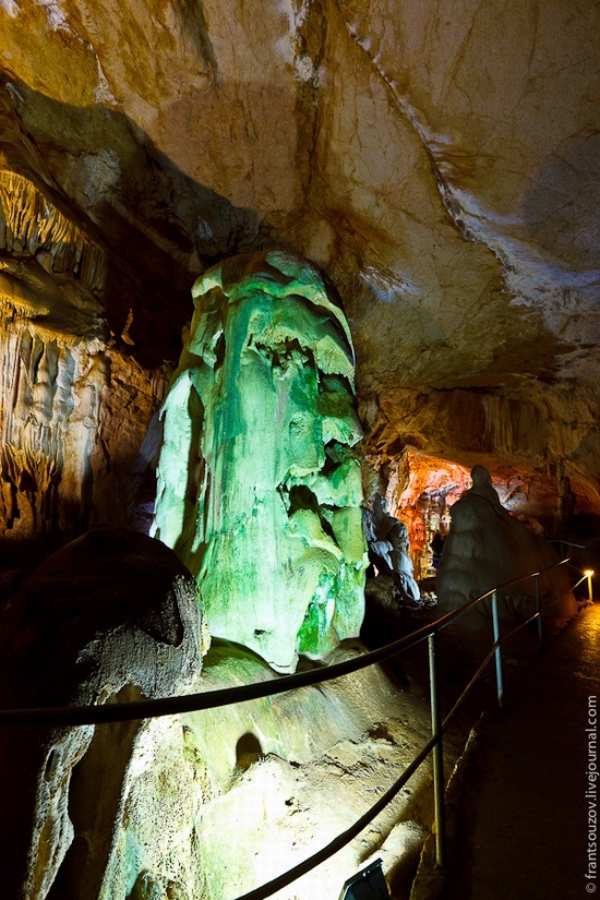 The Marble Cave, Crimea, Ukraine view 7