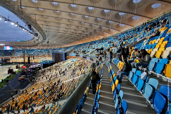 NSC Olympic, Euro-2012 stadium, Kiev, Ukraine view 10