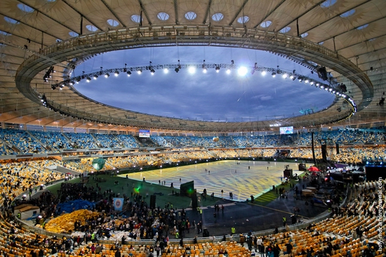 NSC Olympic, Euro-2012 stadium, Kiev, Ukraine view 11