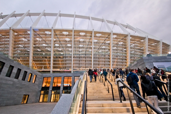 NSC Olympic, Euro-2012 stadium, Kiev, Ukraine view 4