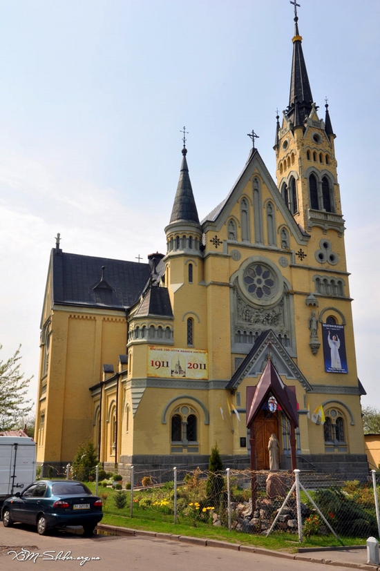 Roman Catholic Church, Fastiv, Ukraine view 2