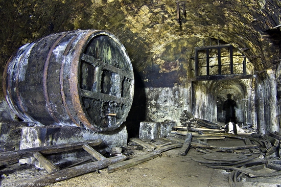 Mysterious underground maze of Odessa