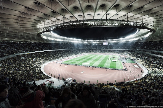 Olimpiyskiy stadium, Kiev, Ukraine view 13