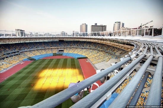 Olimpiyskiy stadium, Kiev, Ukraine view 9