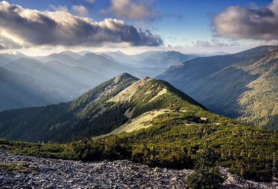 Ukrainian Carpathians landscape 14