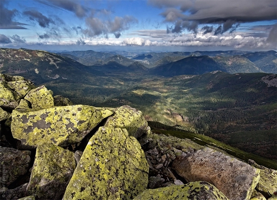 Ukrainian Carpathians landscape 3