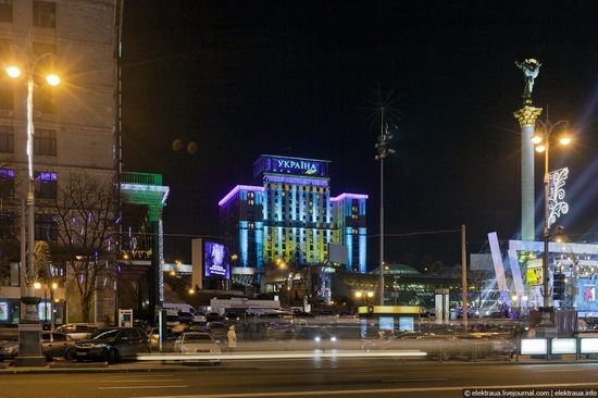 New Year's Eve, Kiev street view 15