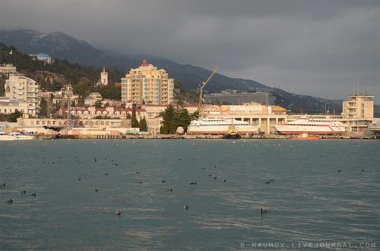 Early spring in Yalta, Ukraine view 10